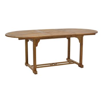 Masa Sopho extensibila lemn Natural de salcam, 200/150x100x75 cm