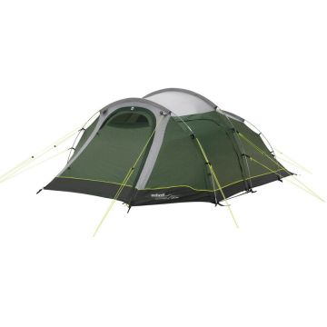 Outwell Cort tunel Outwell Earth 4 Plus 111485, cu patru camere pentru 4 persoane, Verde