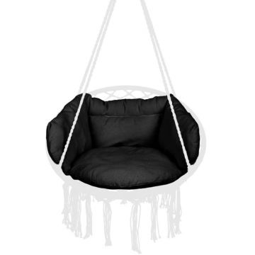 Perna pentru scaun rotund tip leagan suspendat, negru