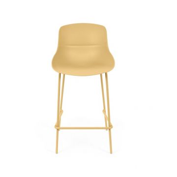 Scaun de bar VAIAN H66 CM - Mustard