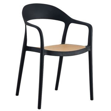 Scaun Ember cu protectie UV, Alb - Bej, 52x56x81 cm
