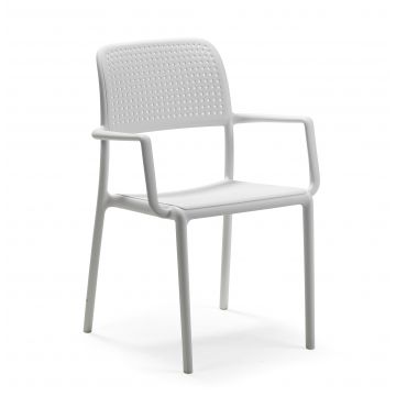 Scaun exterior Nardi Bora alb