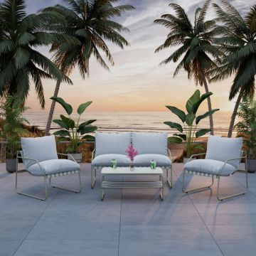 Set Lounge 4 piese  128/62/82 cm