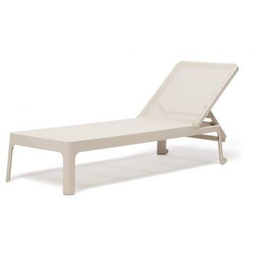 Sezlong exterior Nardi Plano cu cadru PPF corda si sintetic incenso