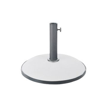 Suport umbrela de gradina Shade Alb 50x50x50 cm