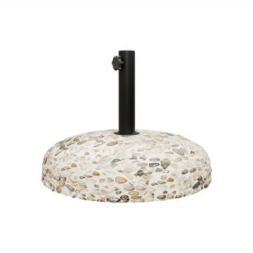 Suport umbrela de gradina Shade, Negru, 50x50x50 cm