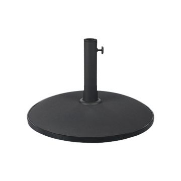 Suport umbrela de gradina Shade, Negru, 58x58x43 cm
