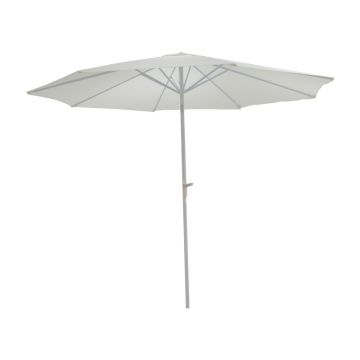 Umbrela de gradina Frow, Alb, 300x300x230 cm