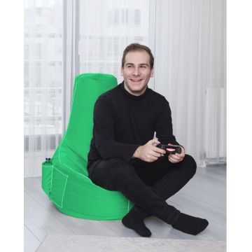 Fotoliu de gradina Bean Bag, Atelier del Sofa, 248FRN1602, Verde Fistic