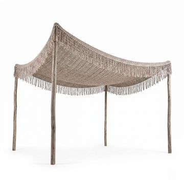 Plasă de umbrire Shelto, Bej, 300x400x27 cm