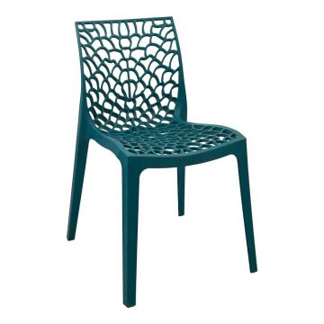 Scaun stivuibil cu functie Hush, Alb, 50x57x81 cm