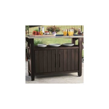 Masa Barbeque XL cu blat din inox Keter