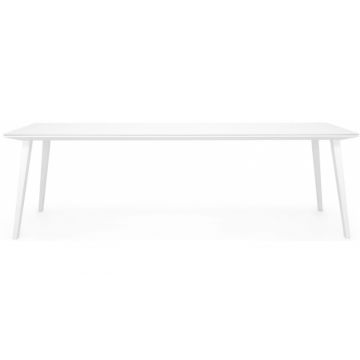 Masa de gradina ALBACETE L 280 x l 110 x H 75 alb