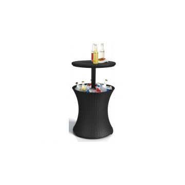 Masuta de bar Cool Bar Rattan Antracit