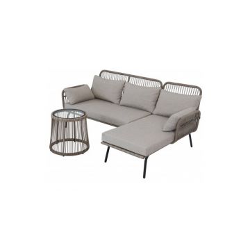 Set mobilier de terasa Nordic,gri