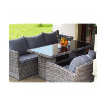 Set mobilier gradina Caprice Gri