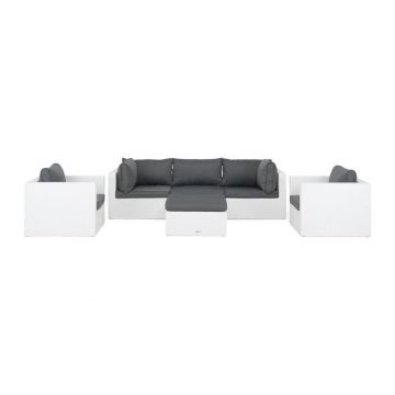 Set mobilier MIAMI  gradina/terasa, canapea, fotolii si masuta/taburet