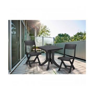 Set mobilier pliabil pentru balcon - Blues - Grafit