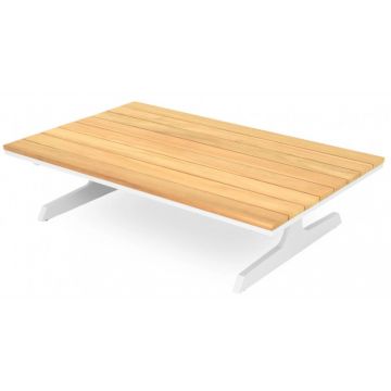 Masuta cafea dreptunghiulara pentru exterior, Play,  L.120 x l.75 x H.30 cm