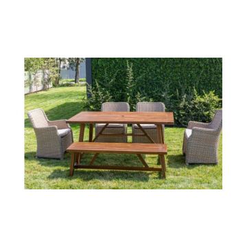 Set mobilier premium de gradina Saigon, rattan